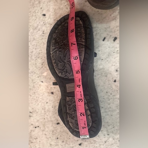 Skechers Women’s MEMORY FOAM Black Sandala Size 7 - Picture 5 of 5